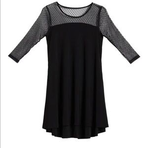 women's nina leonard sheer dot mesh swing dress Nina Leonard | Dresses | Womens Nina Leonard Sheer Dot Mesh Swing Dress
